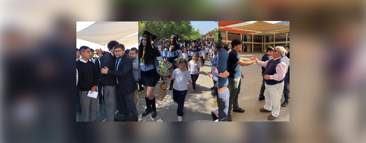 Los docentes de los colegios de Fundación Nocedal despiden a una nueva generación de alumnos de IV medio