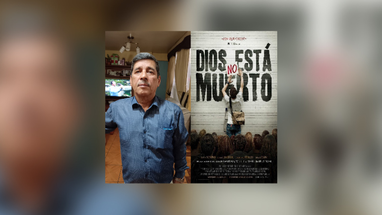 “Dios no está muerto”: El dato de Santiago Miranda,encargado de imprenta en colegio Nocedal